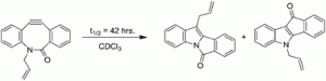 Unexpected Rearrangement Reaction of Biarylazacyclooctynones