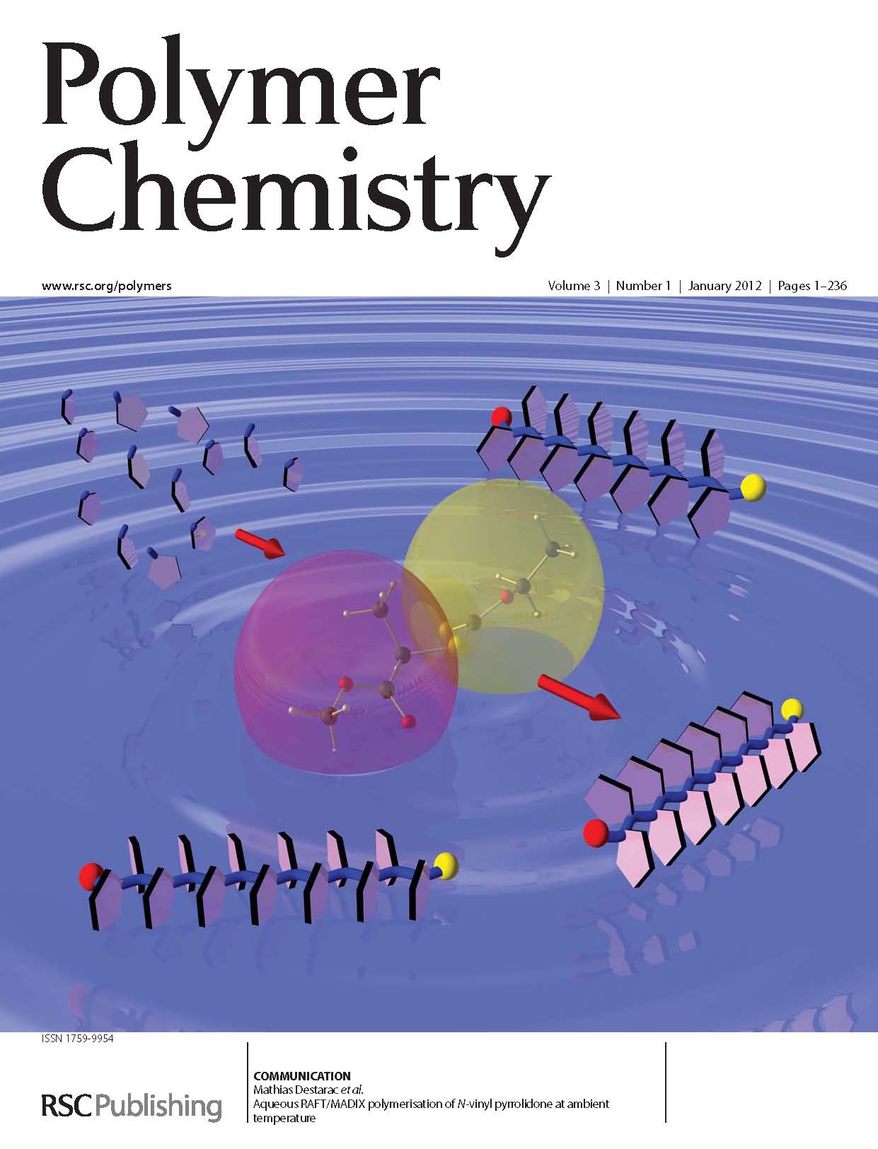Polymer Chemistry Issue 1 of 2012 out now! – Polymer Chemistry Blog