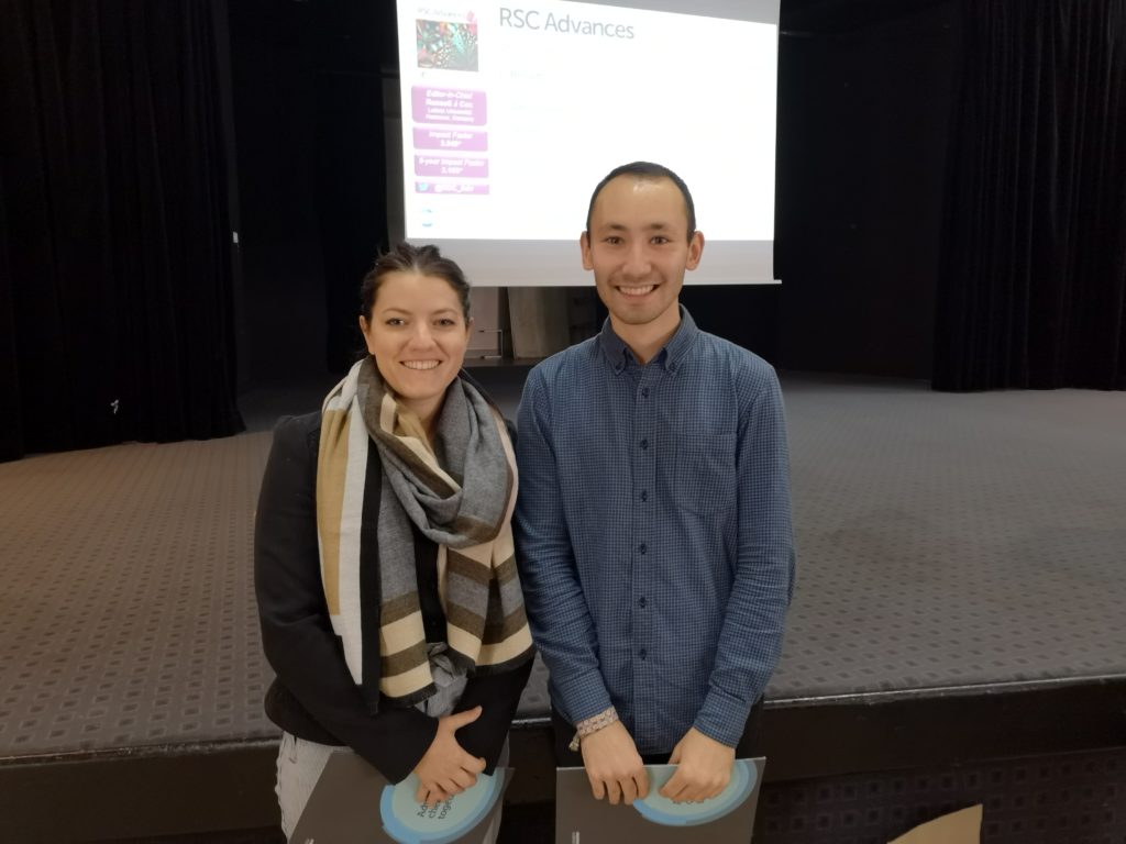 RSC Advances poster prize winners at IMBG 2019