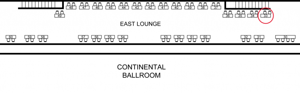 RSC stand location