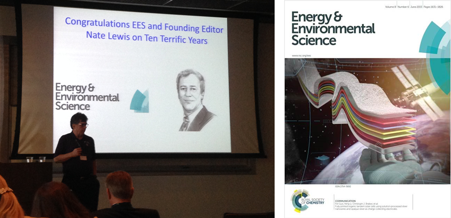 Joseph Hupp, EES Symposium, Nathan Lewis, EES, EES: New Directions in Energy Research