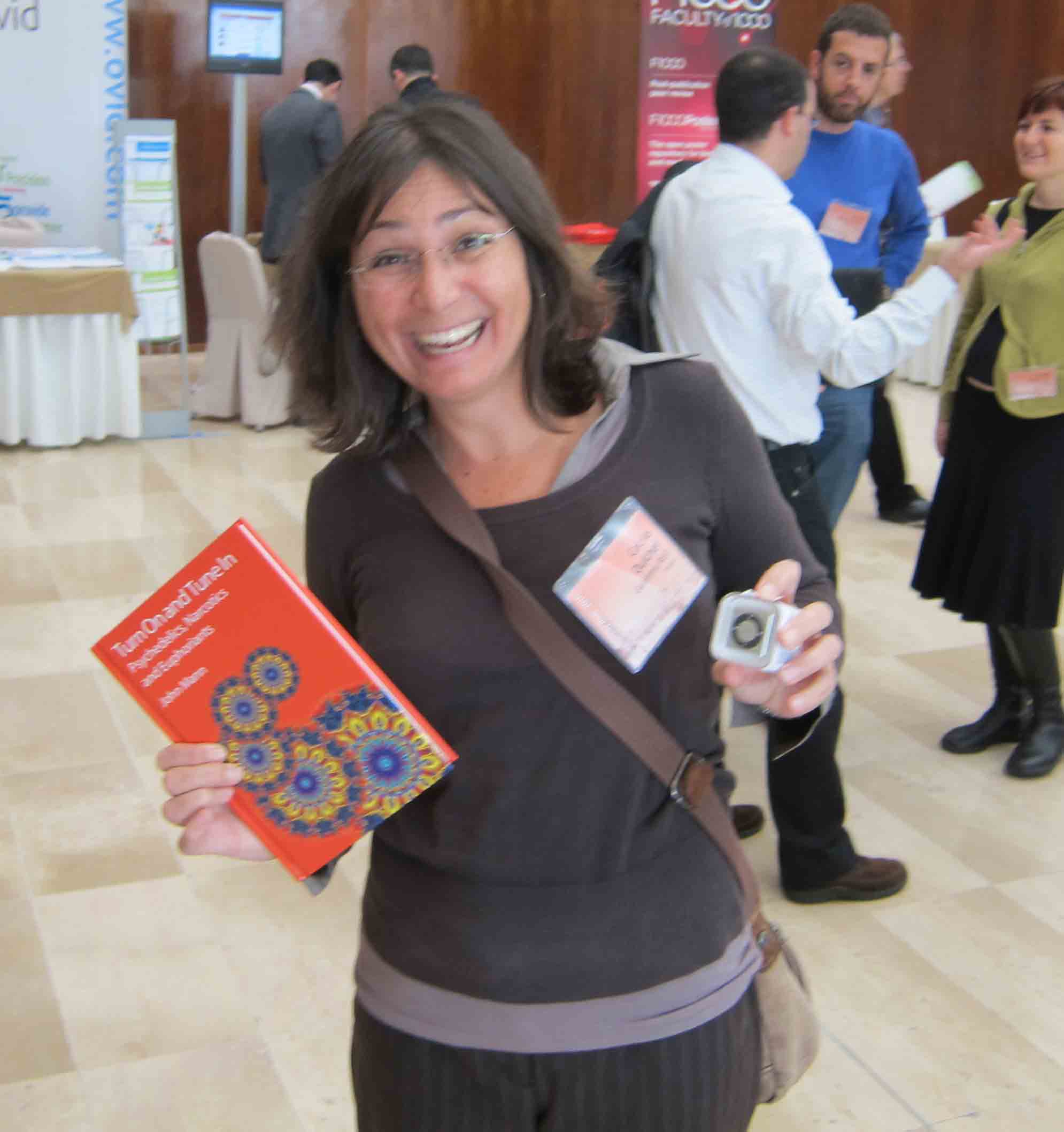 Cecile Ouicher, Galderma R&D – iPod shuffle and RSC book winner Pharma-Bio-Med 2010