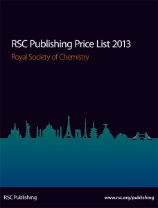 RSC Price List 2013