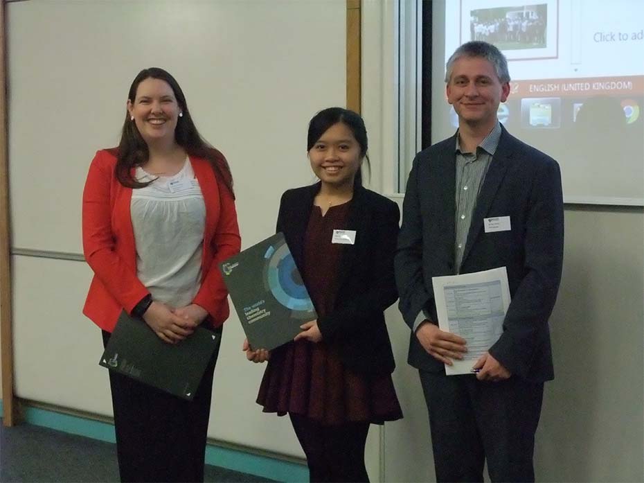EES and Sustainable Energy & Fuels prize winners at the 5th UK Solar Fuels Network Symposium