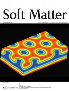 Soft Matter issue 23 inside front cover